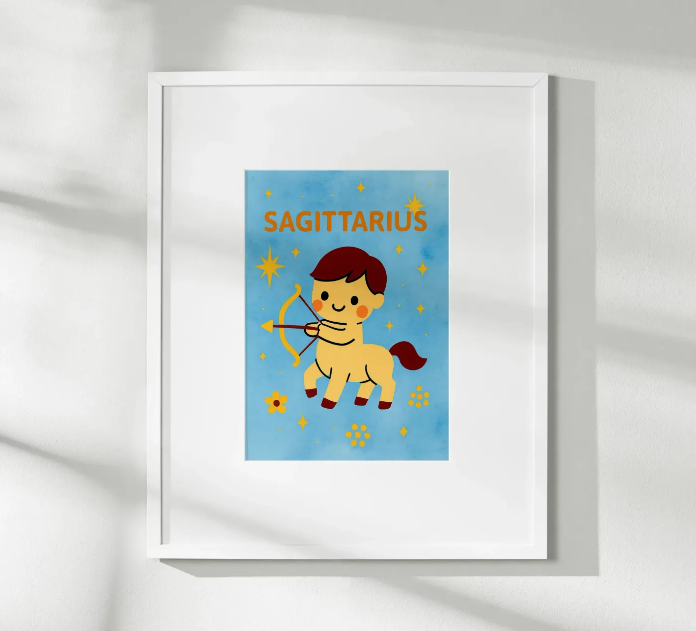 zodiac sagittarius poster van SADELA