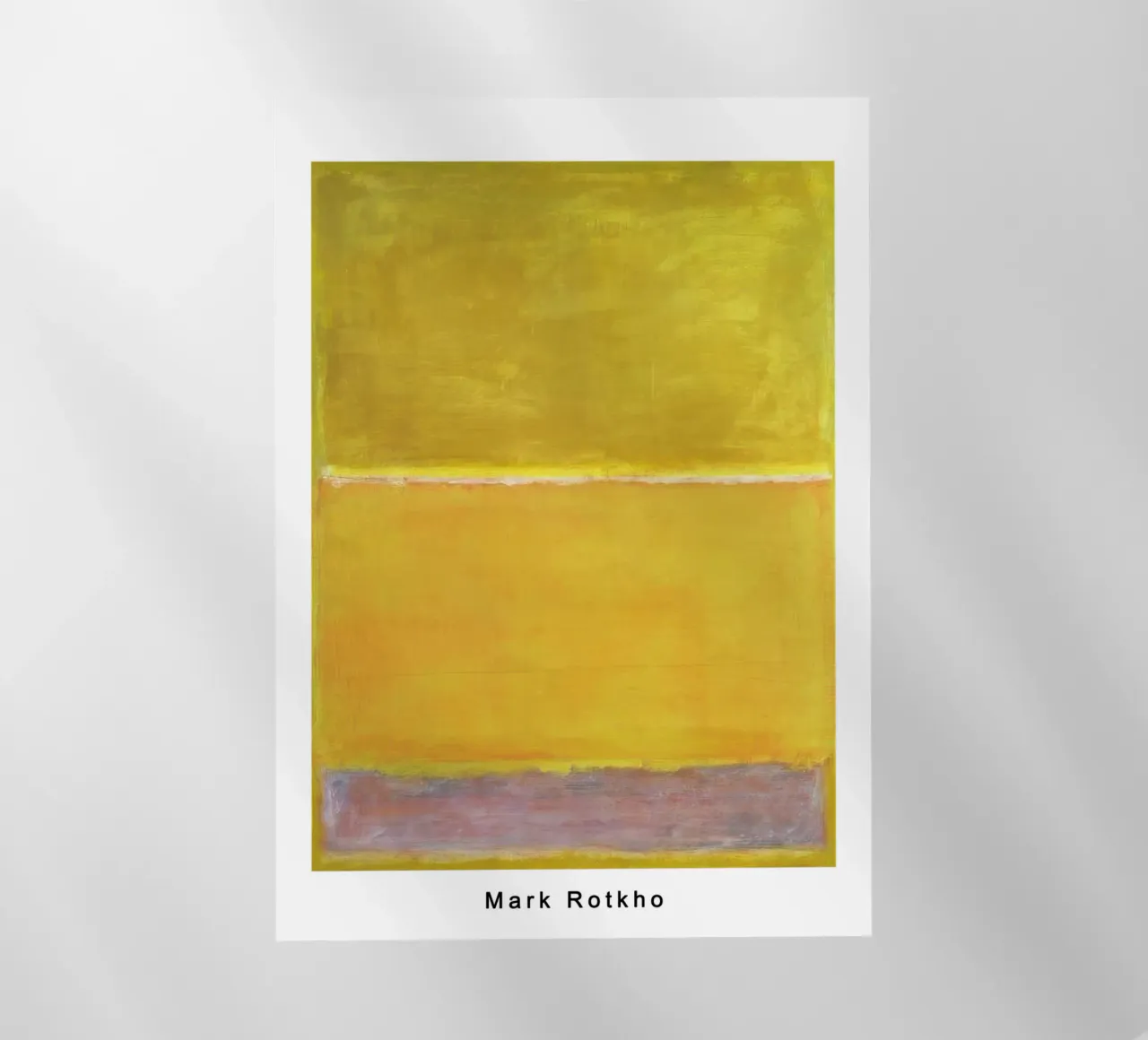 mark rothko n. 16 pellicola backlit da traveler