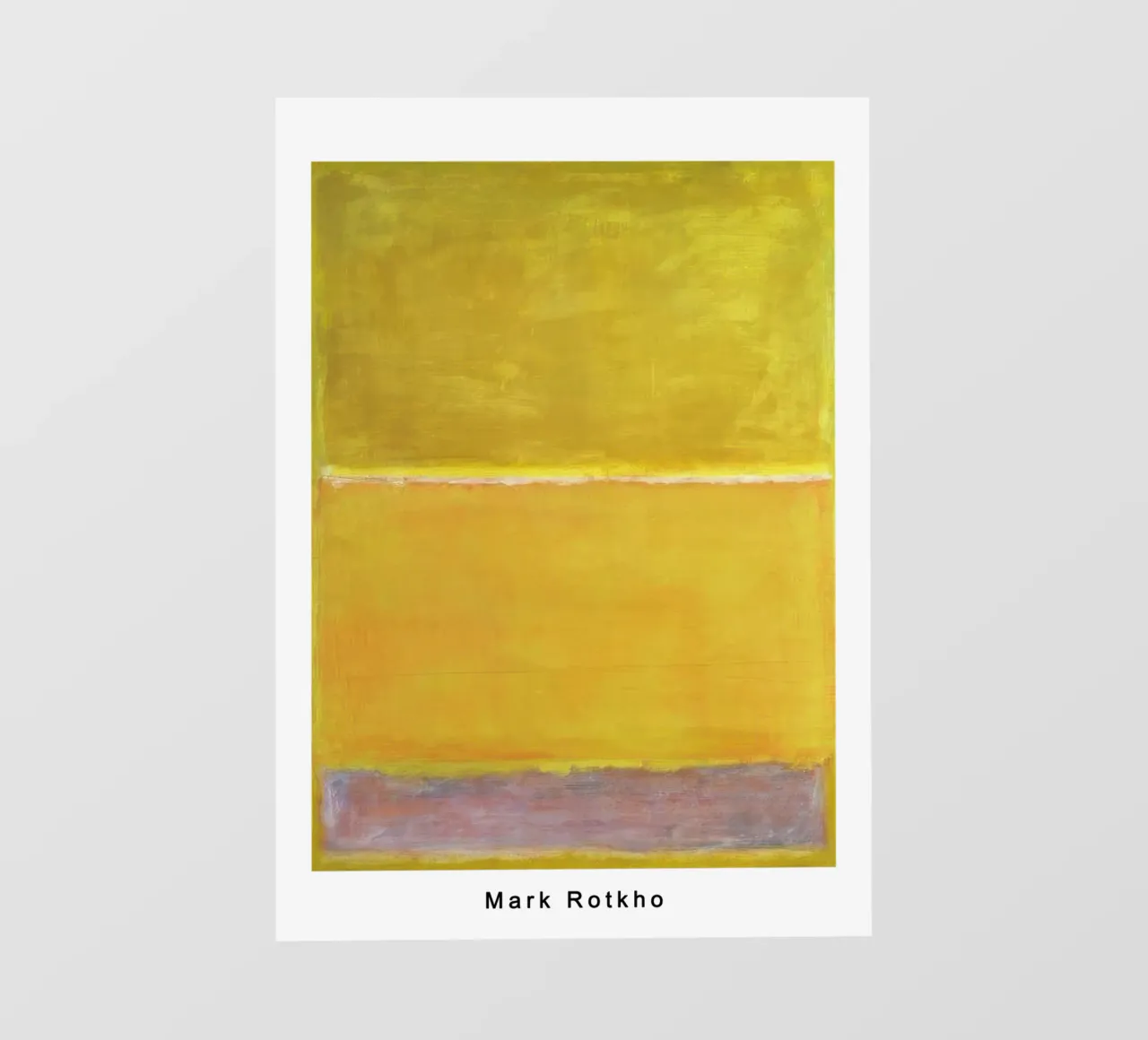 mark rothko n. 16 pellicola backlit da traveler