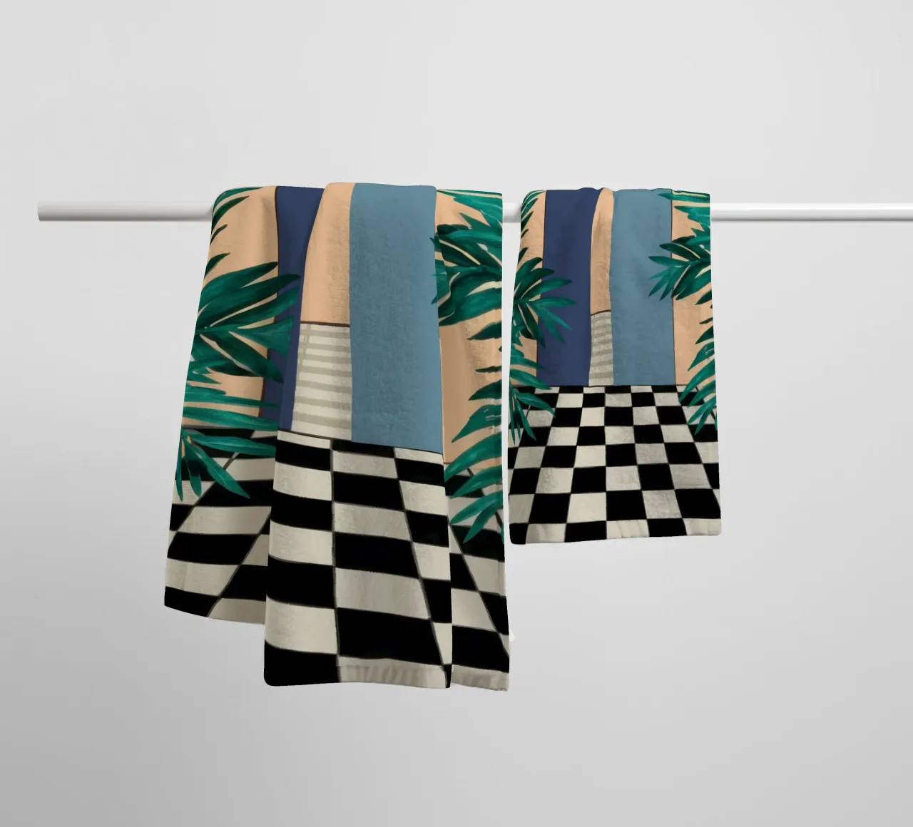 Gateway to Paradise towel by Sun Riser