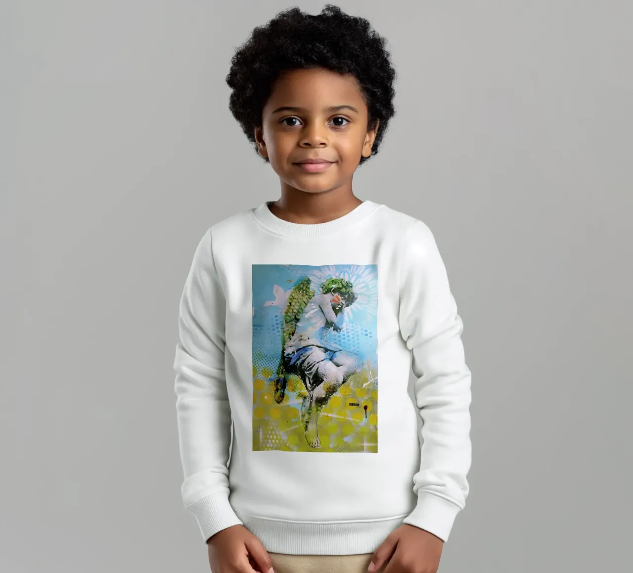 Angelito felpa bambino da Tameo