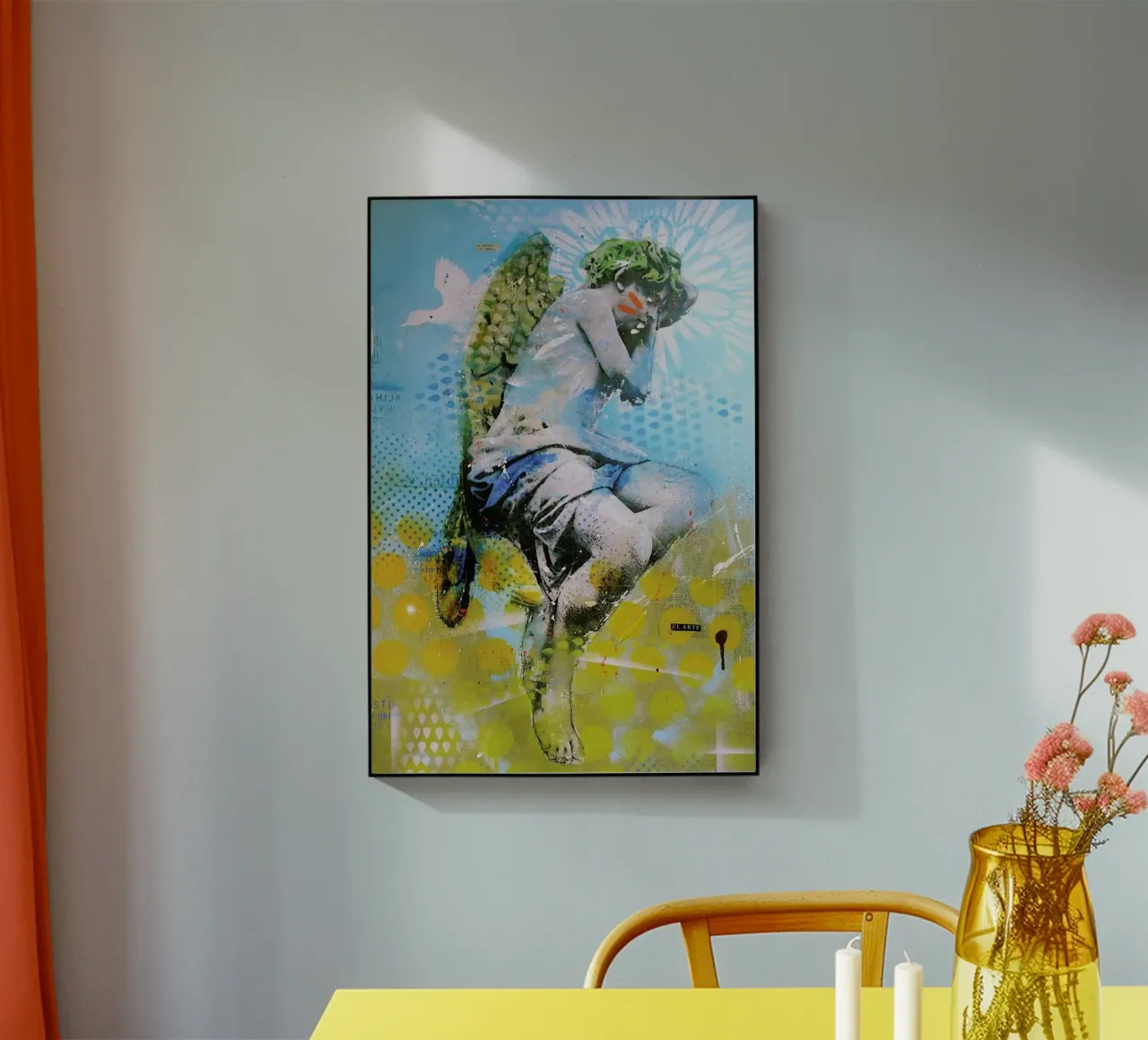 Angelito acrylic glass by Tameo
