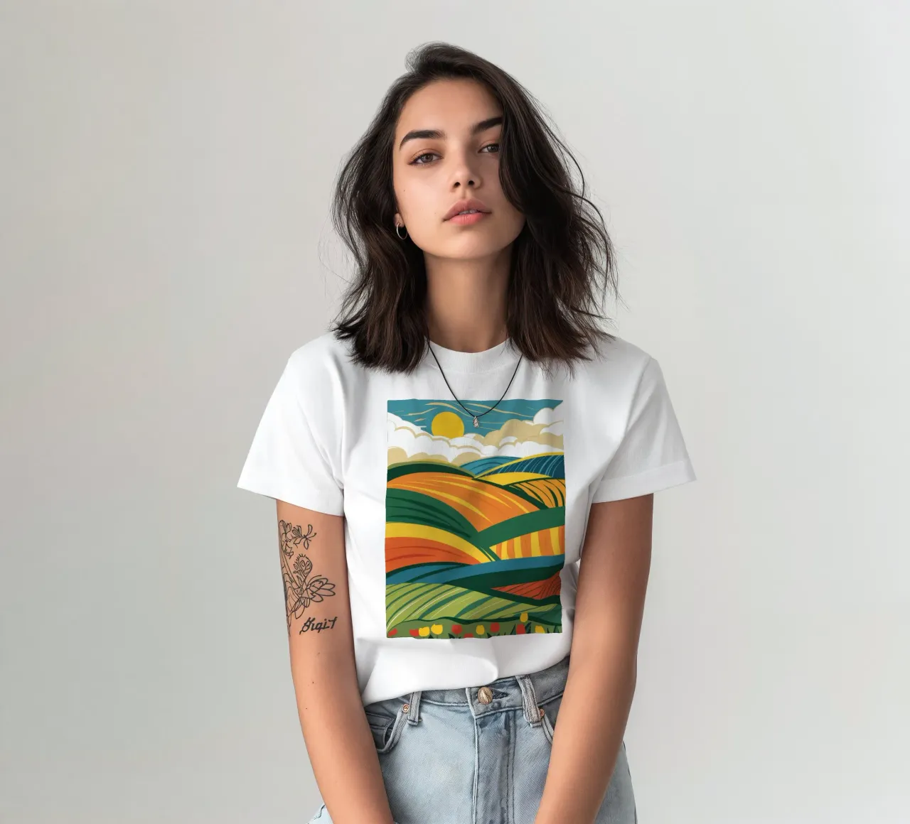 Campi coltivati in abbondanza t-shirt da Sun Riser