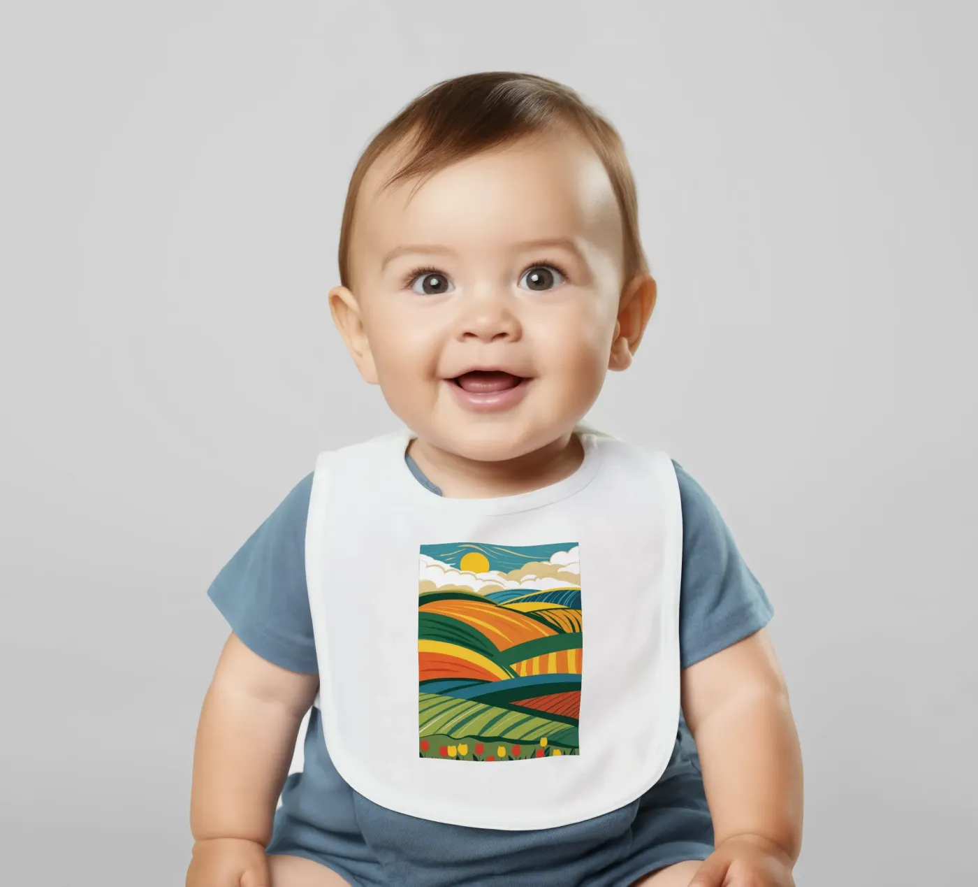 Campi coltivati in abbondanza bavaglino da Sun Riser