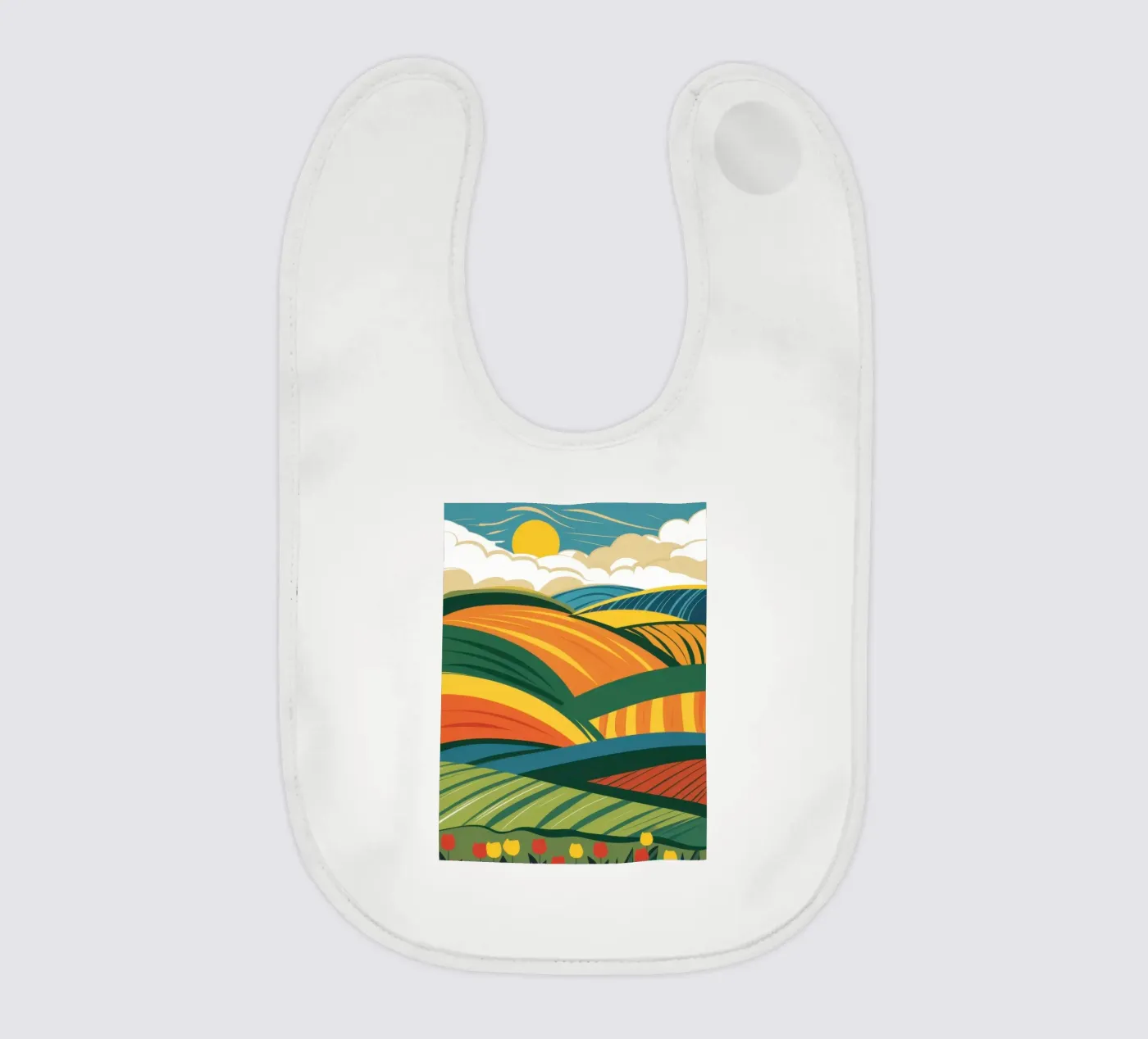 Bountiful Rolling Fields bavaglino da Sun Riser