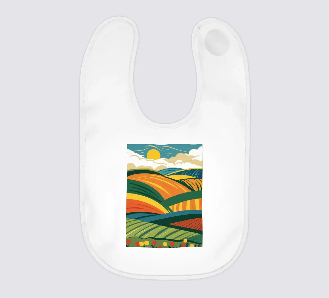 Bountiful Rolling Fields bavaglino da Sun Riser
