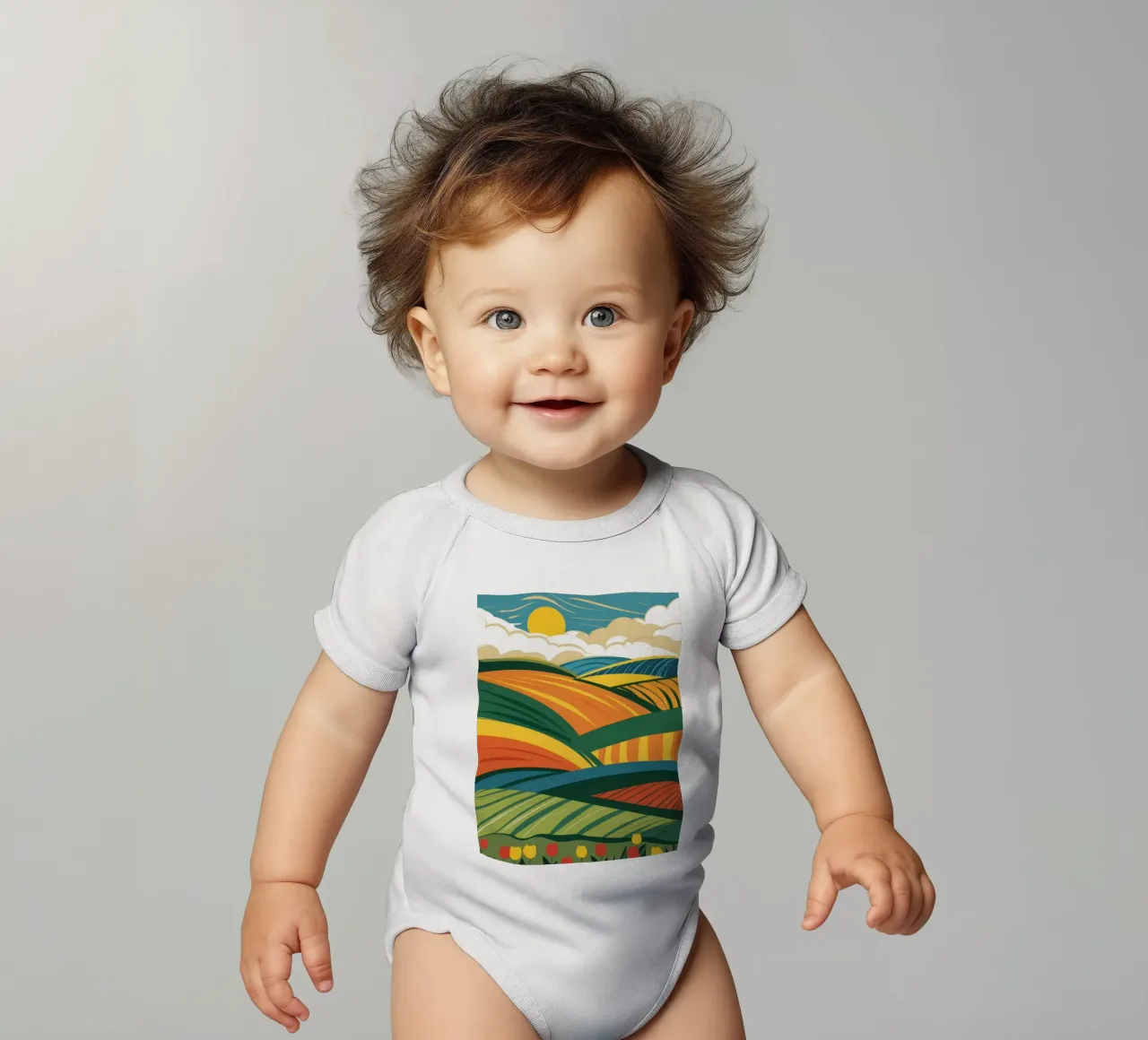 Bountiful Rolling Fields body bébé de Sun Riser