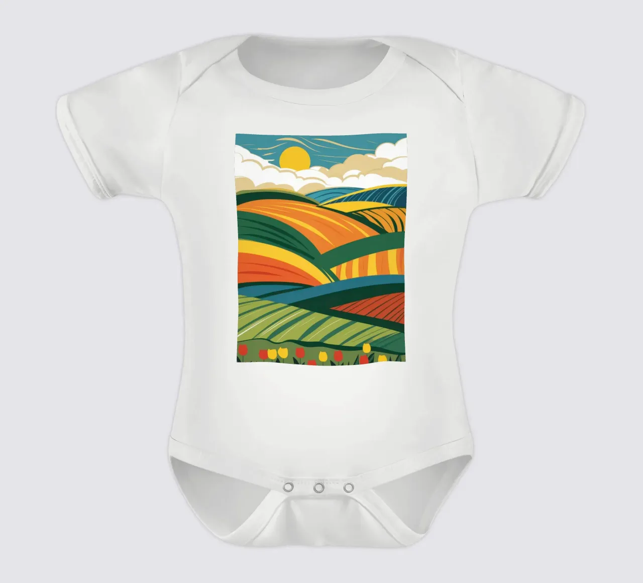 Bountiful Rolling Fields body bébé de Sun Riser