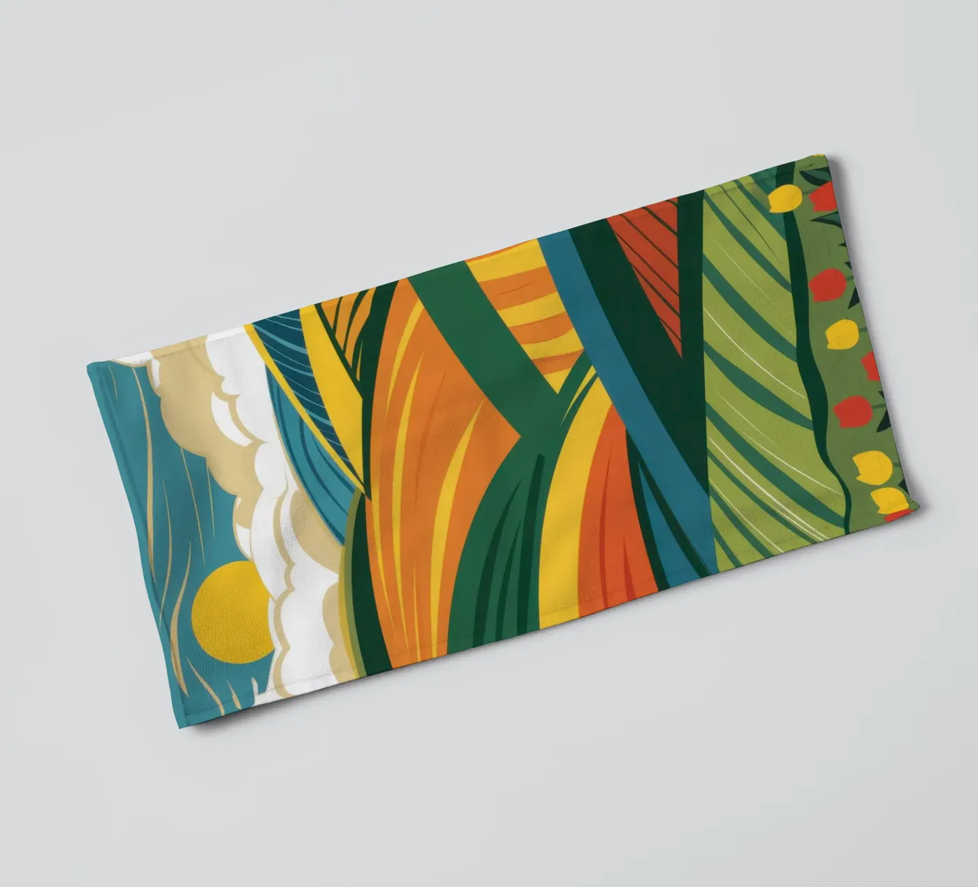 Bountiful Rolling Fields towel by Sun Riser