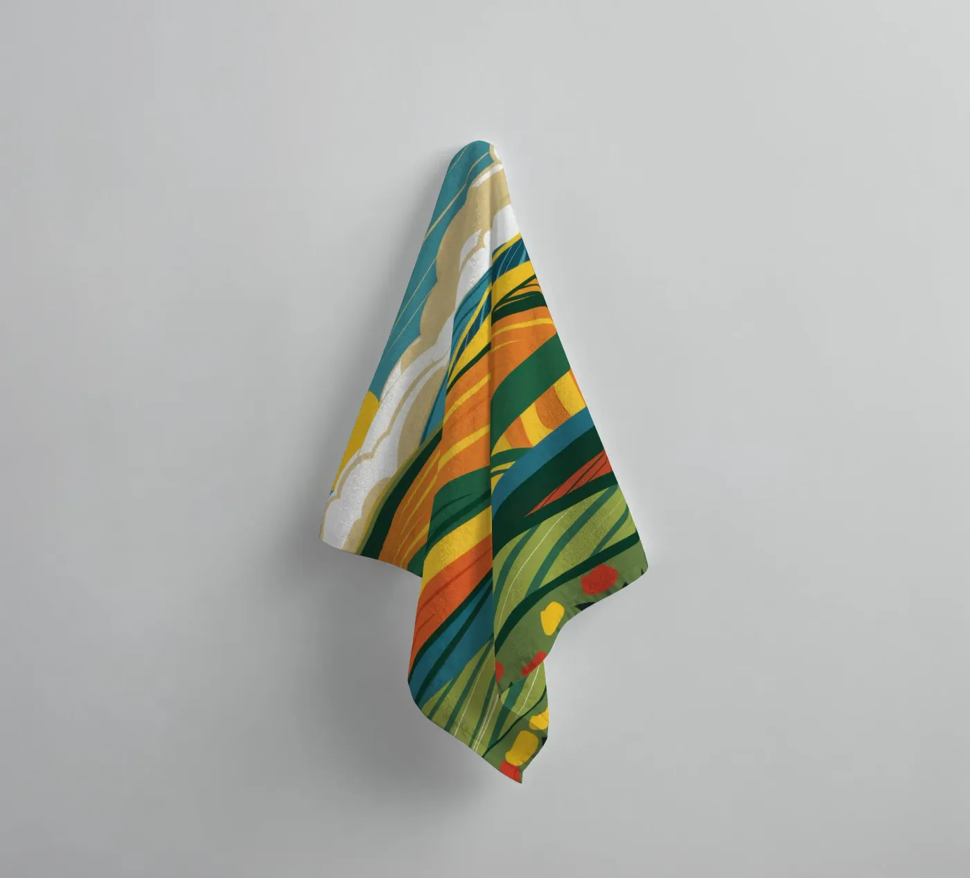 Bountiful Rolling Fields badhanddoek van Sun Riser