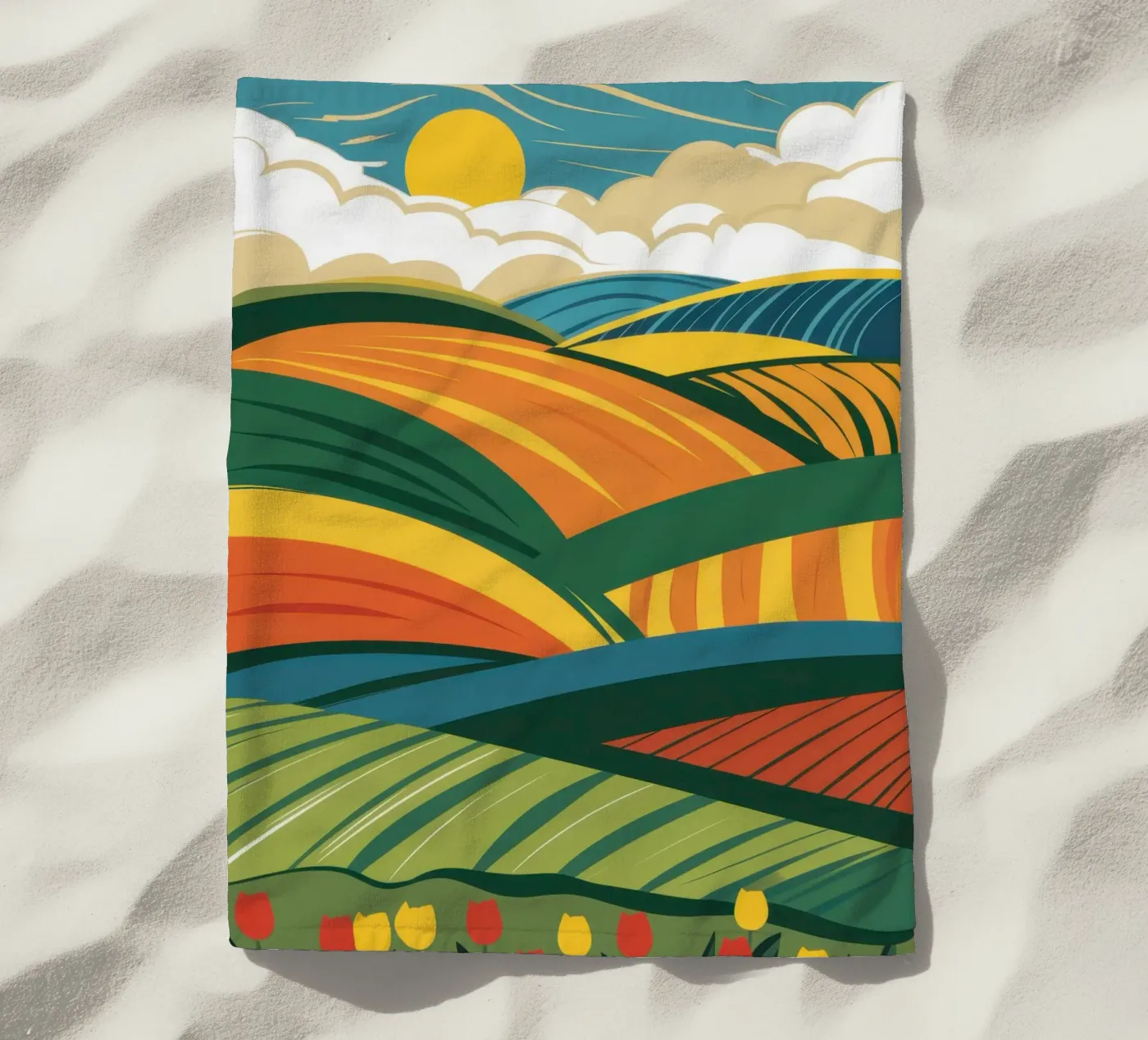 Bountiful Rolling Fields telo mare da Sun Riser