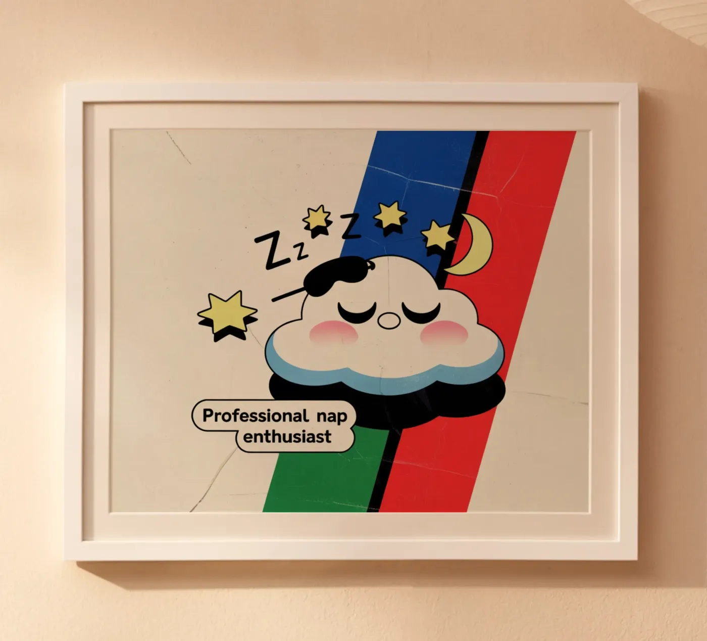 Sleep Clouds poster by florian luft
