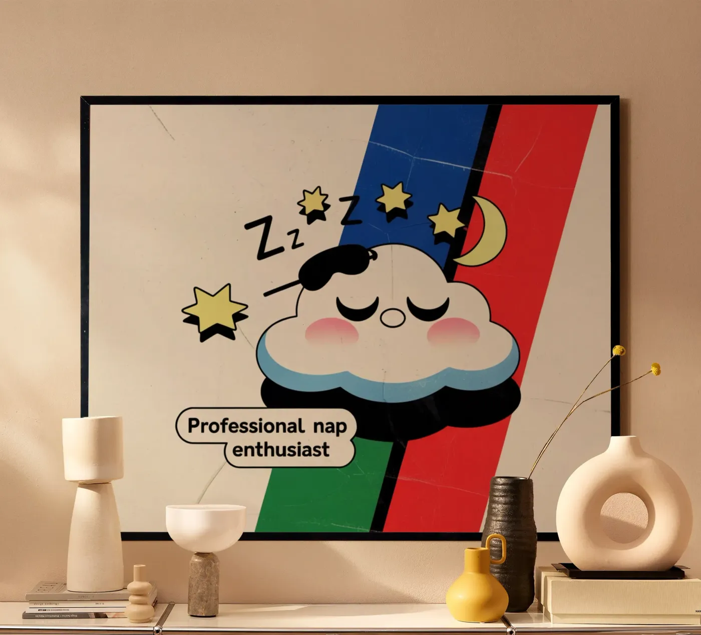 Sleep Clouds poster by florian luft