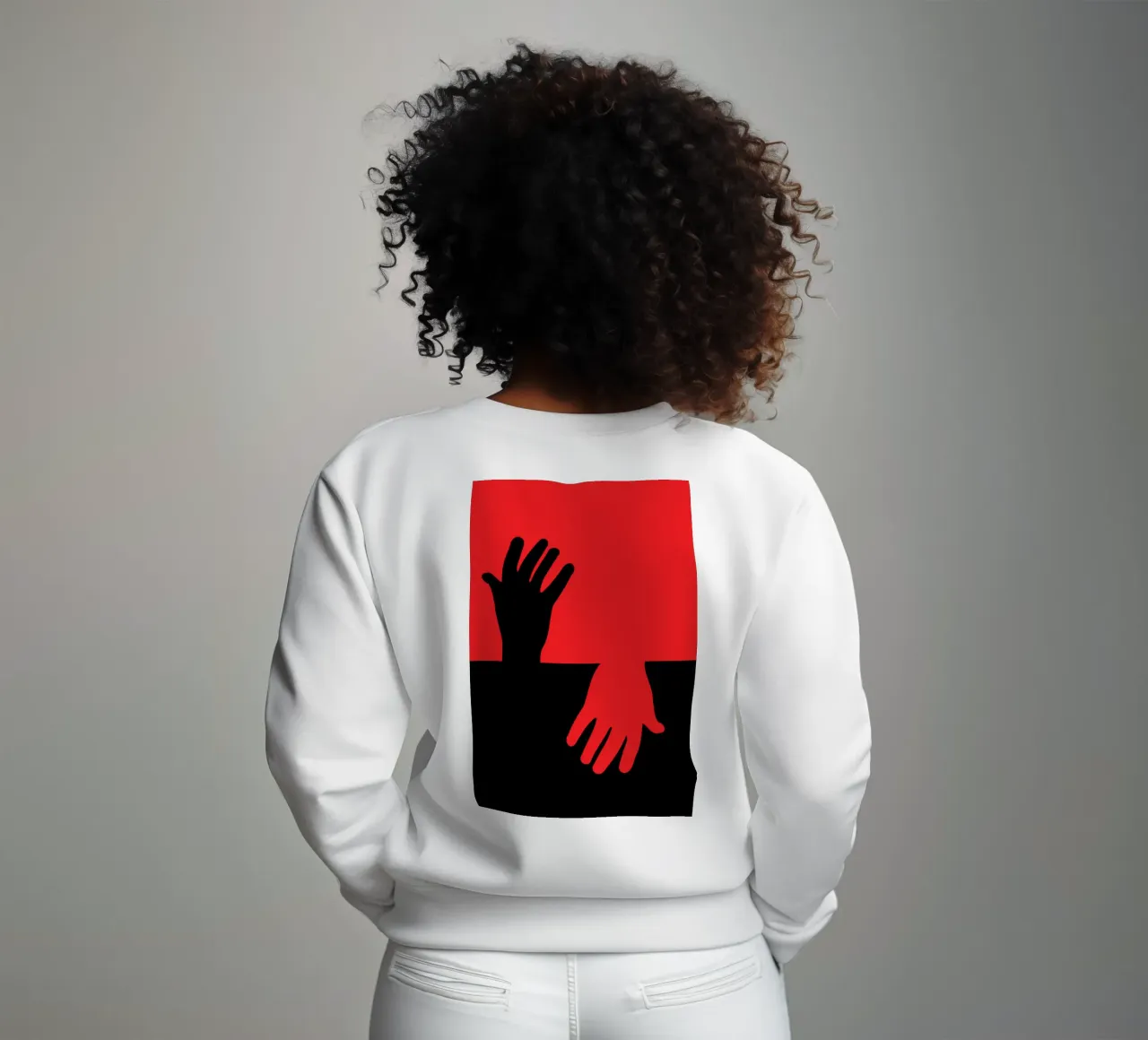 Hand Hoffnung Sweatshirt von SADELA