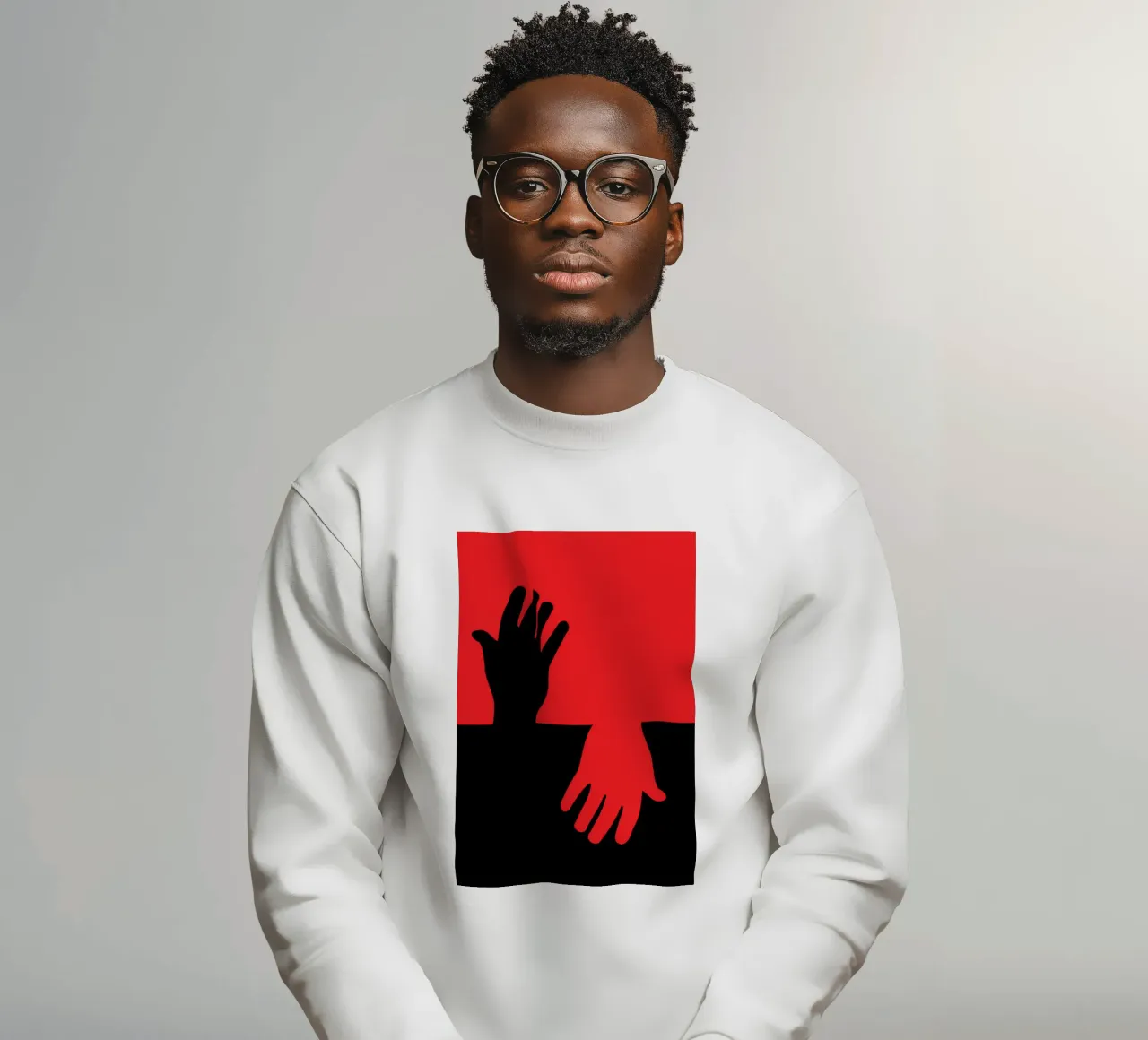 Hand Hoffnung Sweatshirt von SADELA