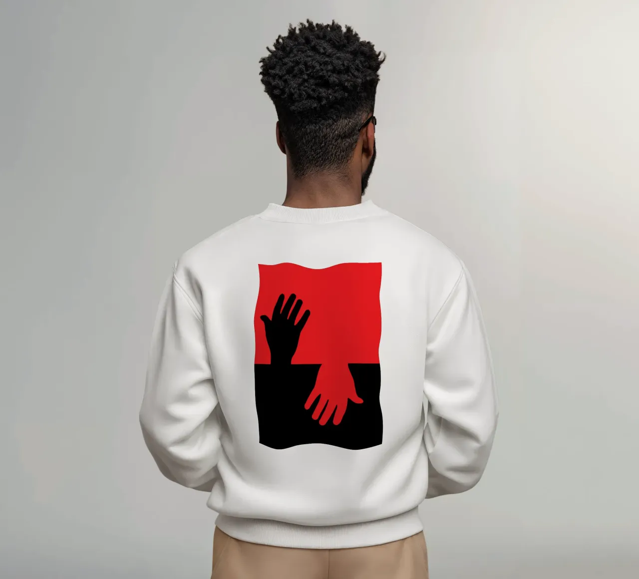 Hand Hoffnung Sweatshirt von SADELA