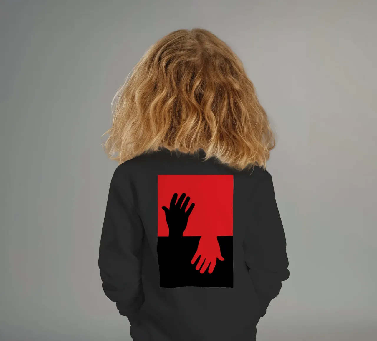 mano speranza felpa bambino da SADELA