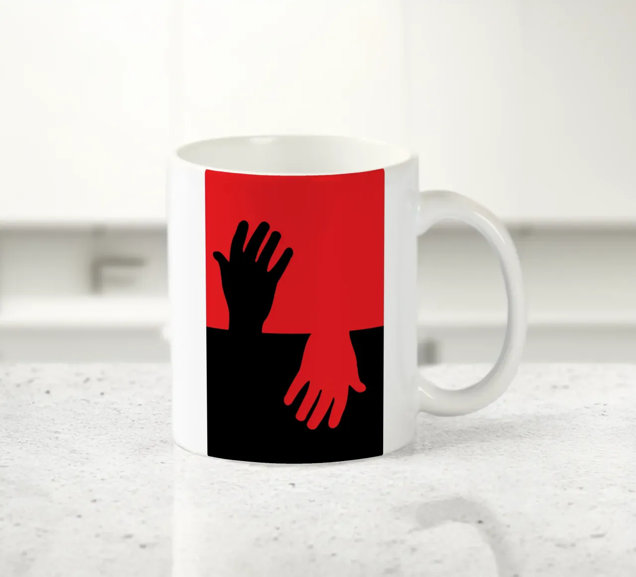 mano speranza tazza in ceramica da SADELA