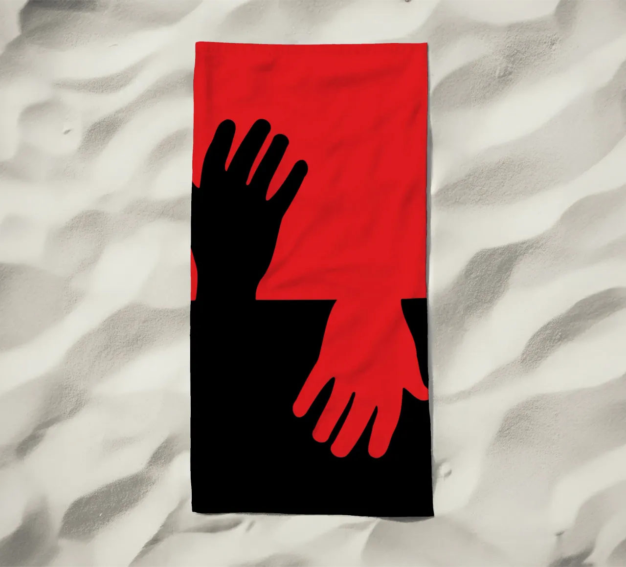 mano speranza telo mare da SADELA