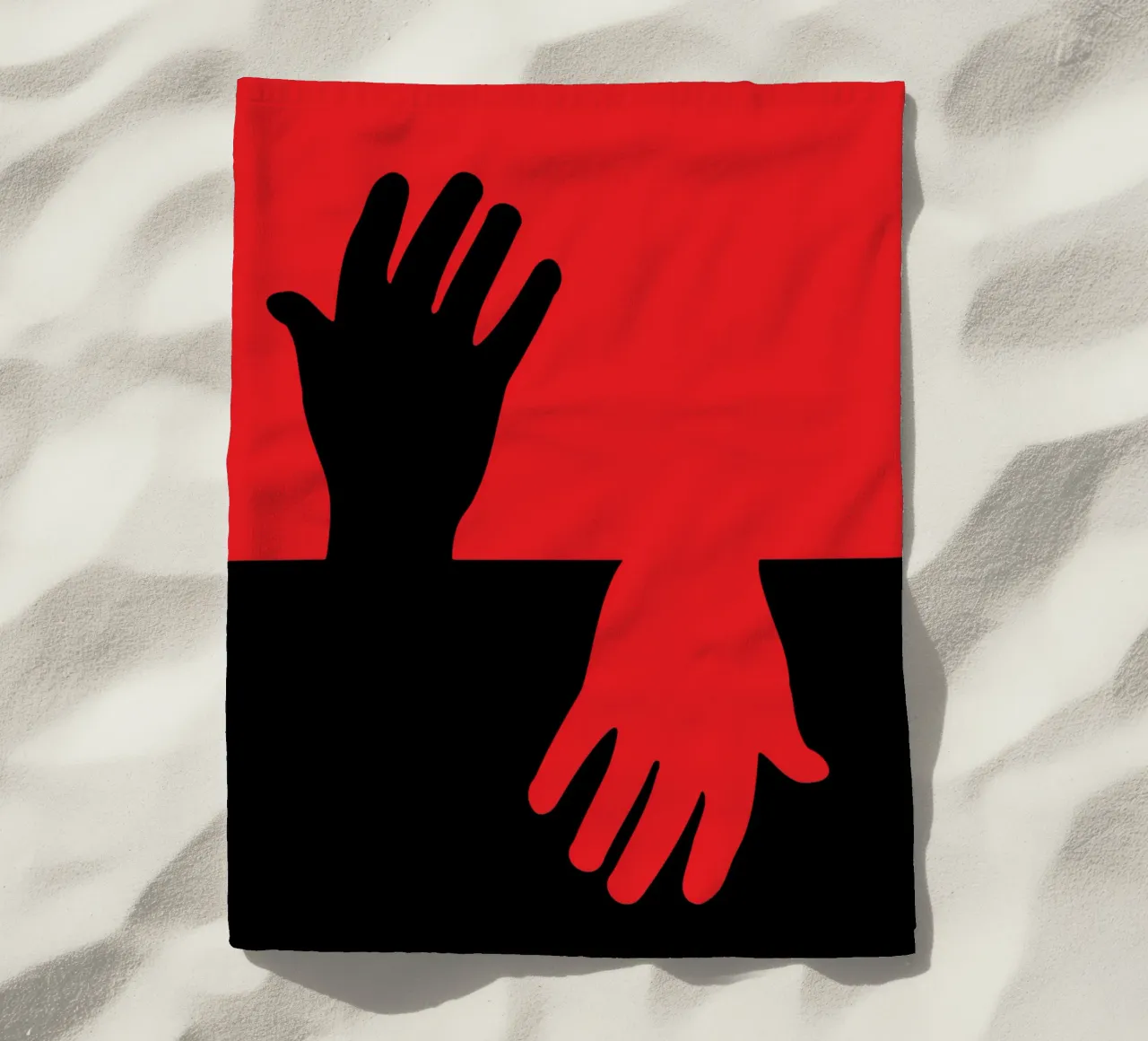 mano speranza telo mare da SADELA