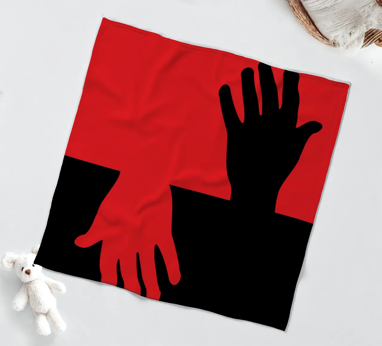 mano speranza coperta in pile da SADELA