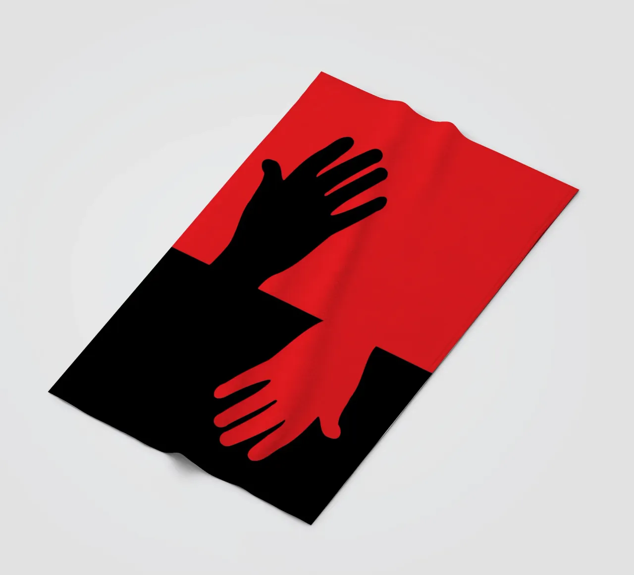 mano speranza coperta in pile da SADELA