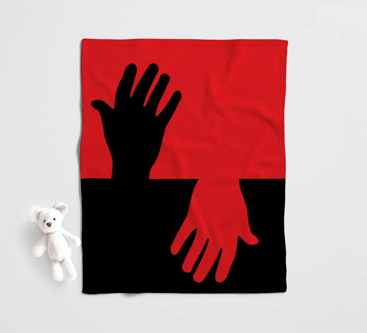 mano speranza coperta in pile da SADELA