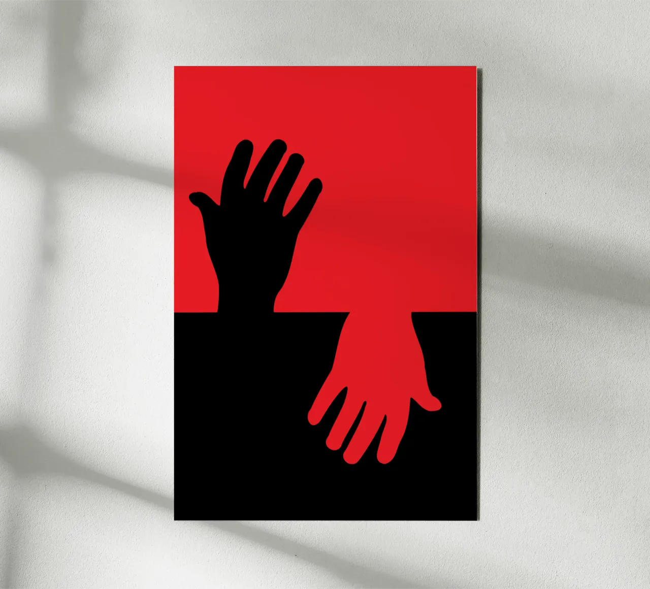 mano speranza alluminio dibond da SADELA