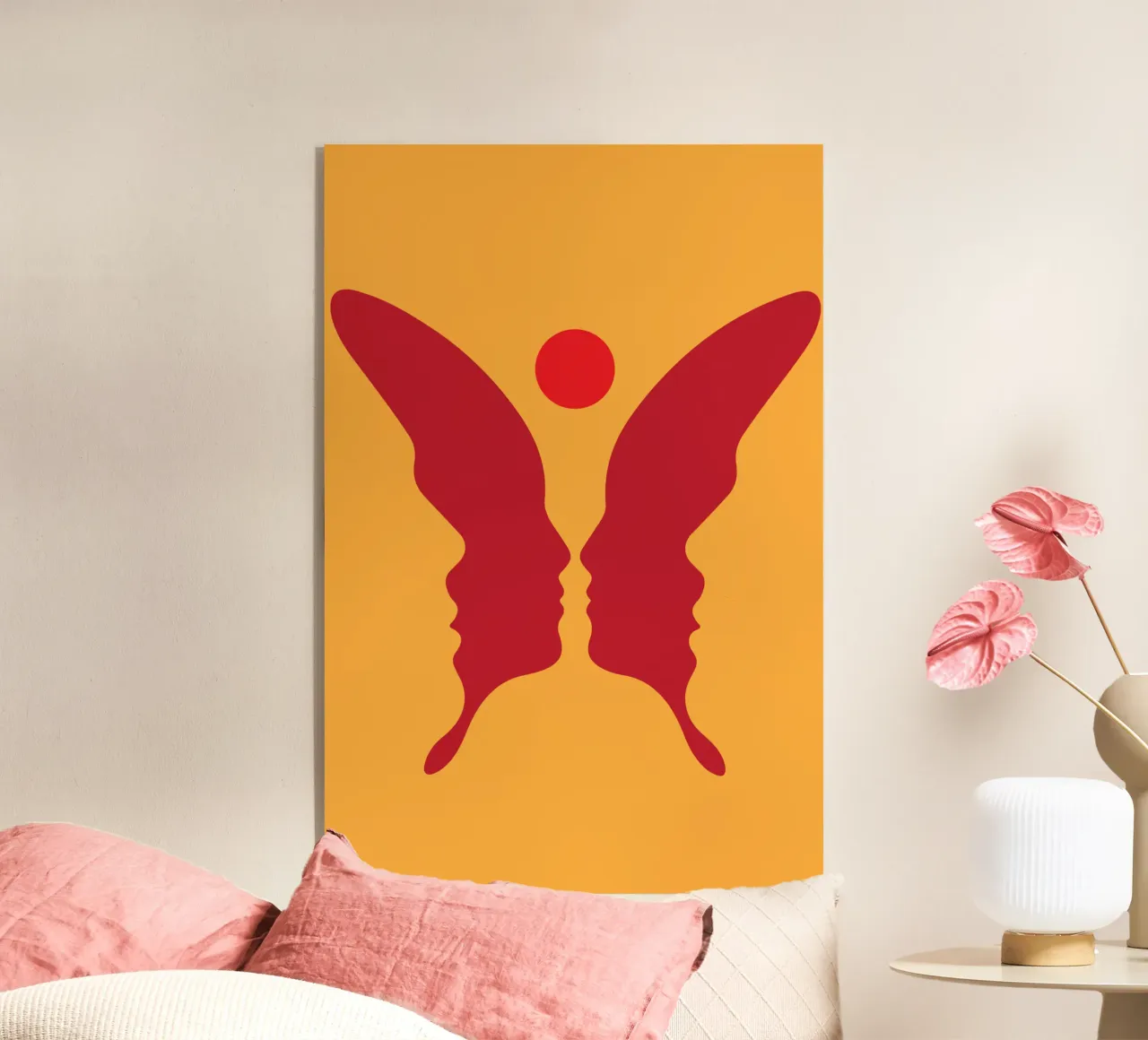 farfalla shilouette plexiglass da SADELA