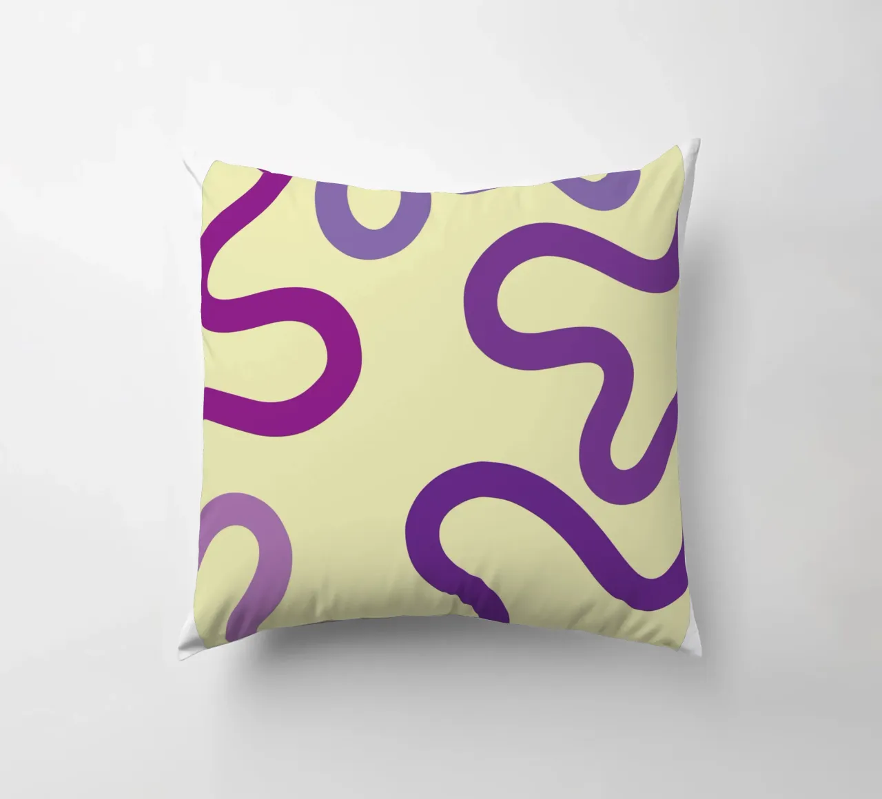 verme viola cuscino da SADELA
