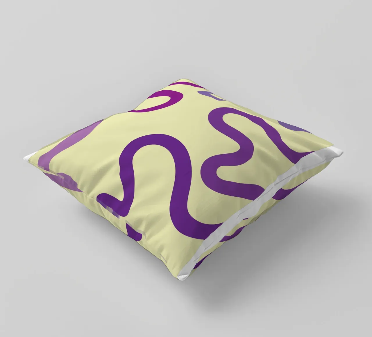 verme viola cuscino da SADELA