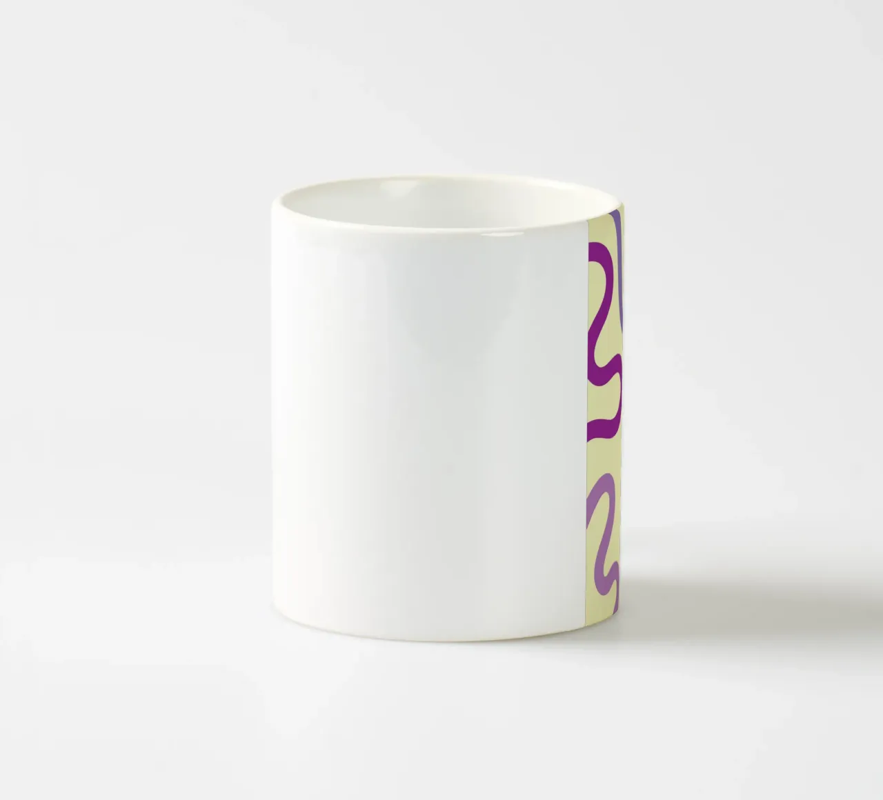 verme viola tazza in ceramica da SADELA