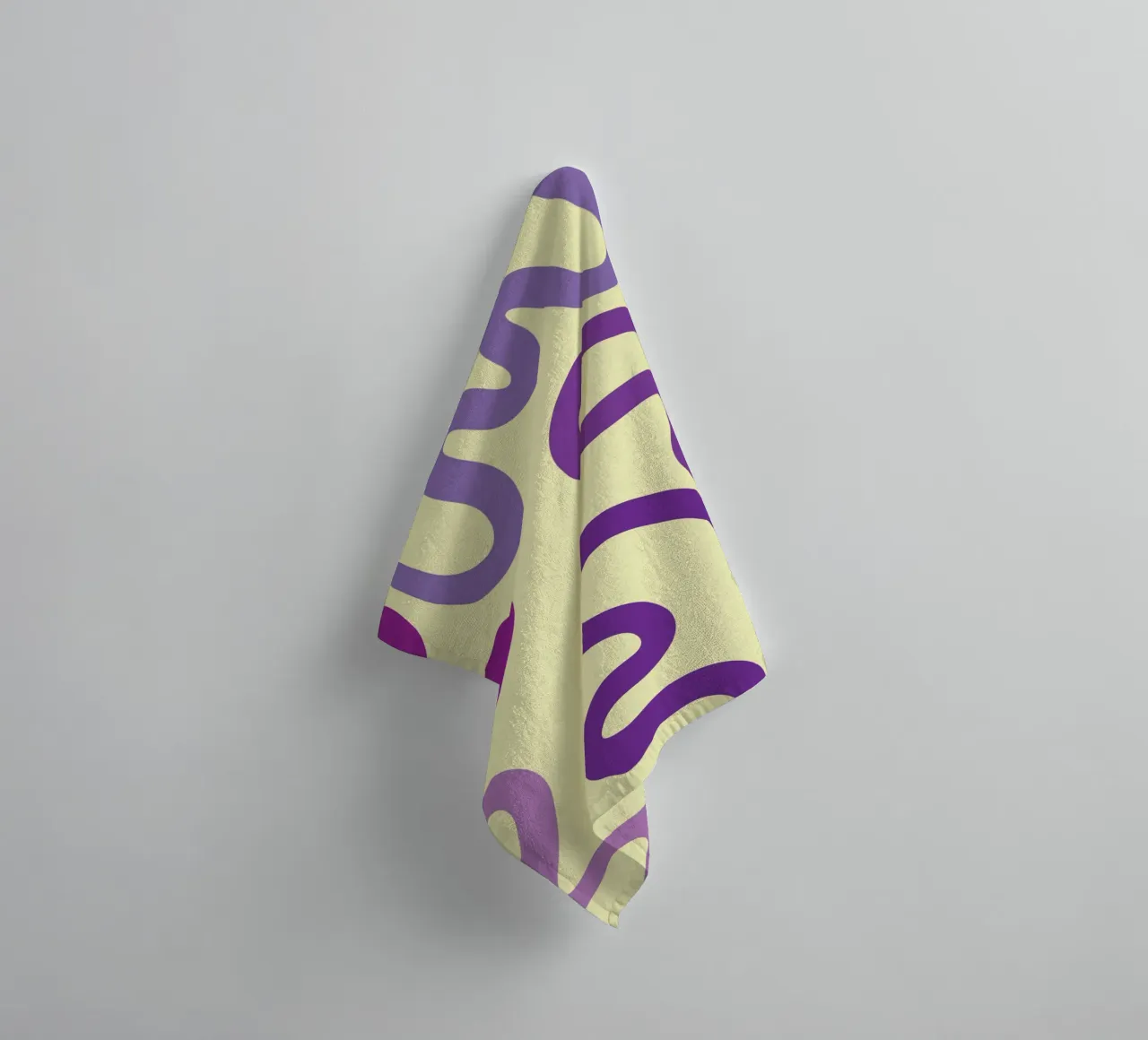verme viola asciugamano da bagno da SADELA