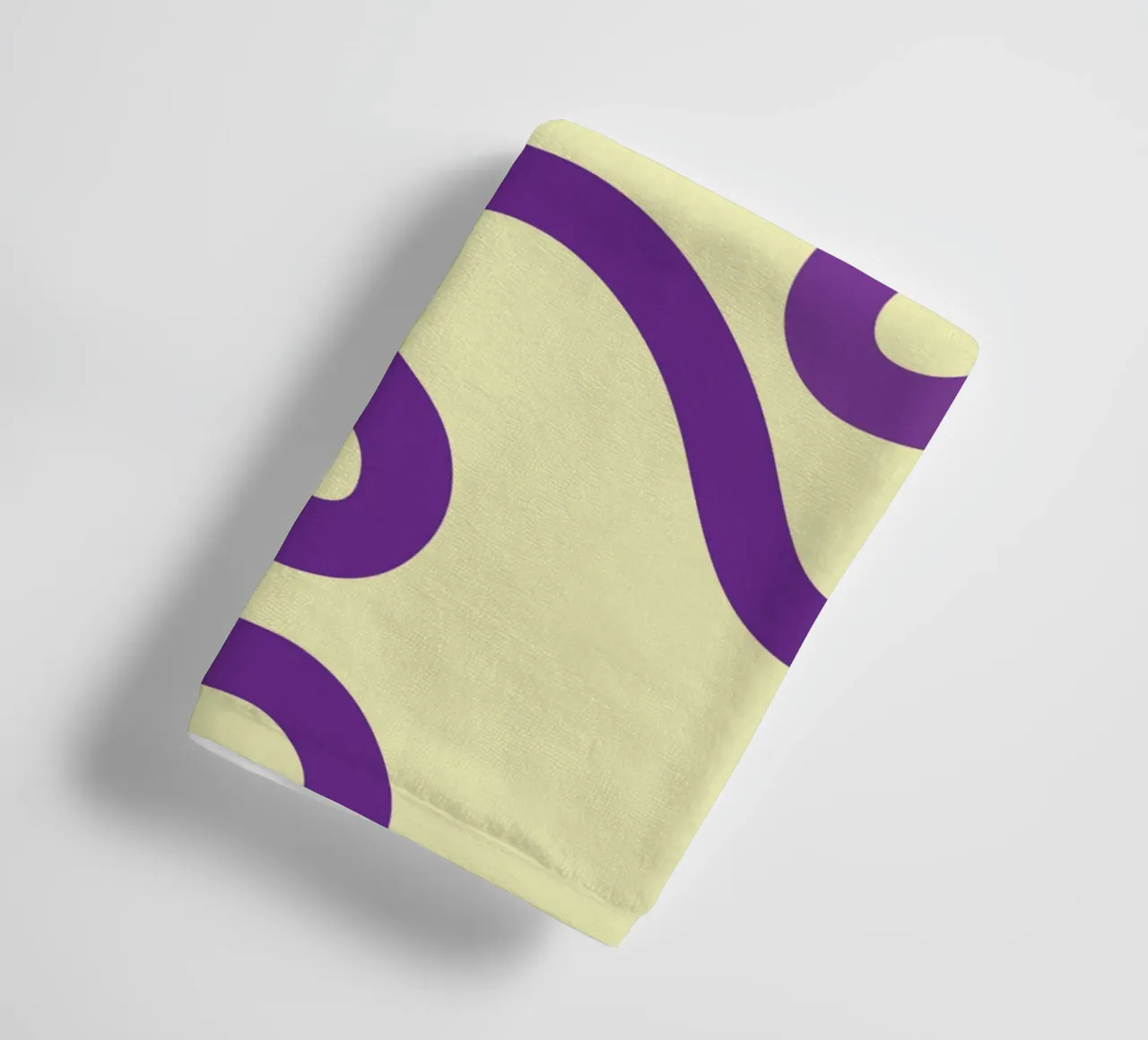 verme viola asciugamano da bagno da SADELA