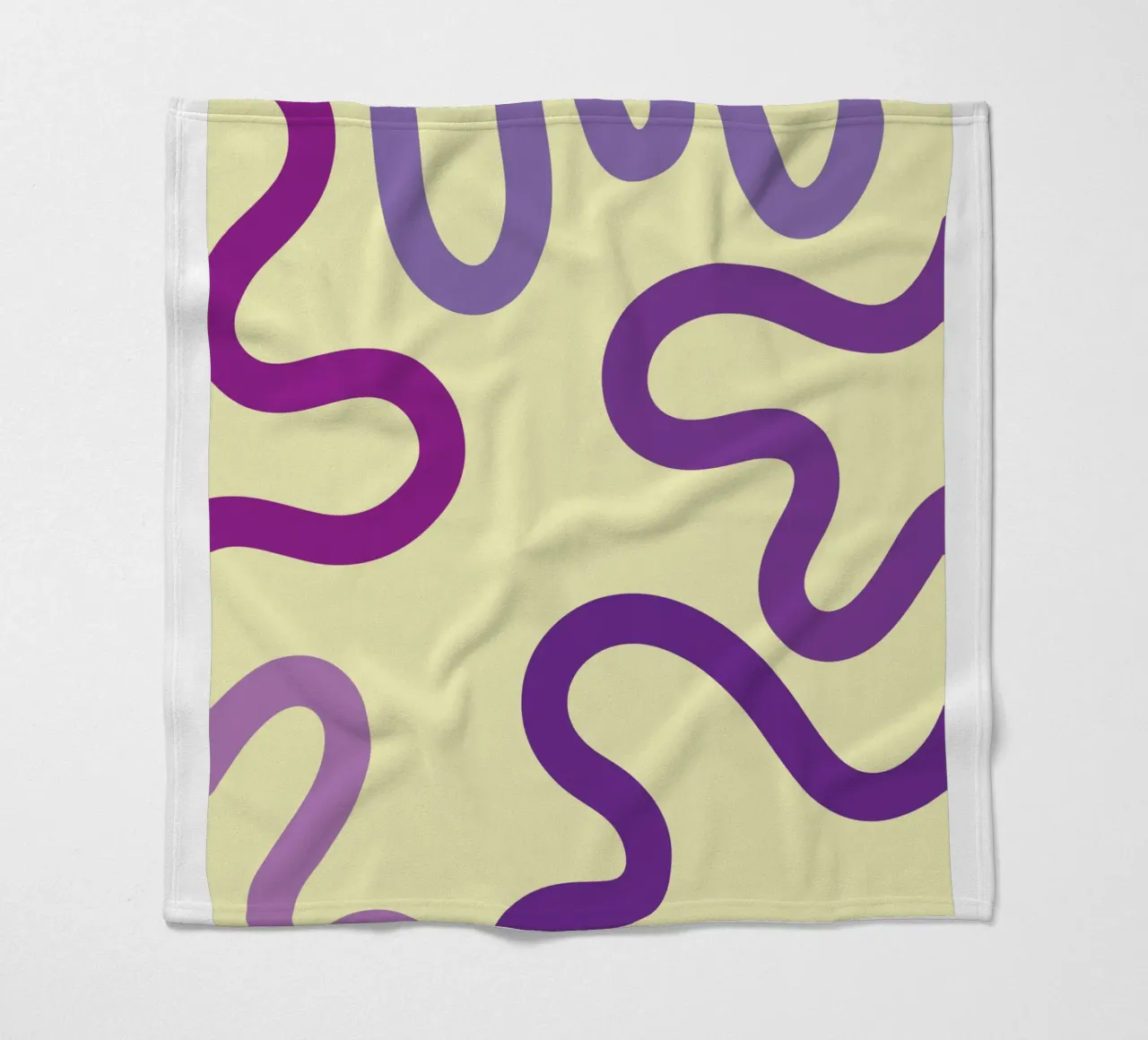 verme viola coperta in pile da SADELA