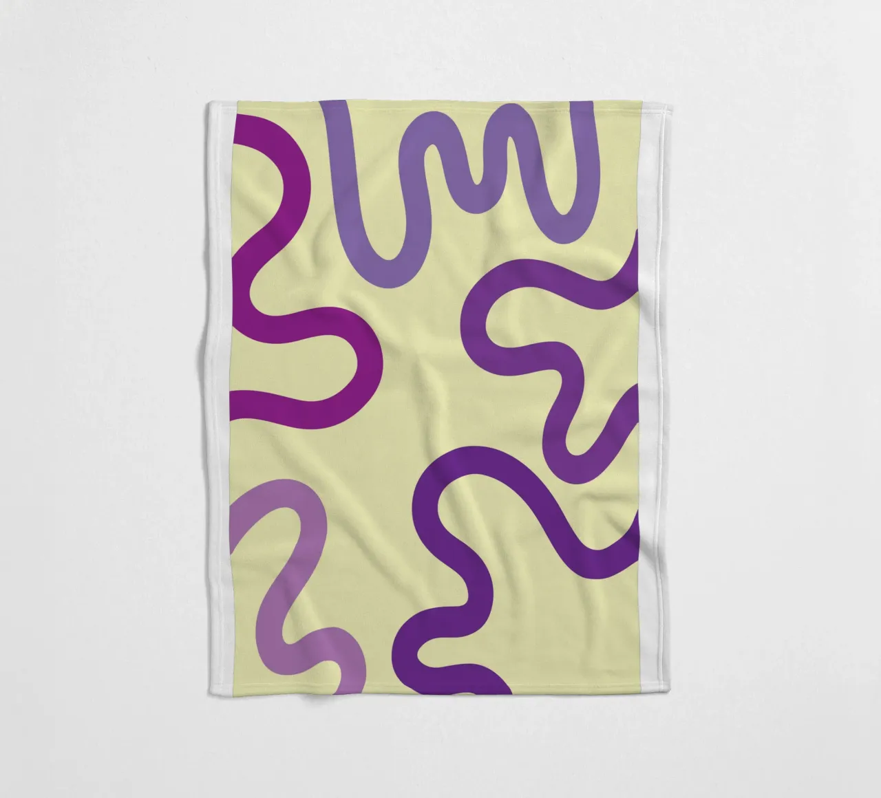 verme viola coperta in pile da SADELA