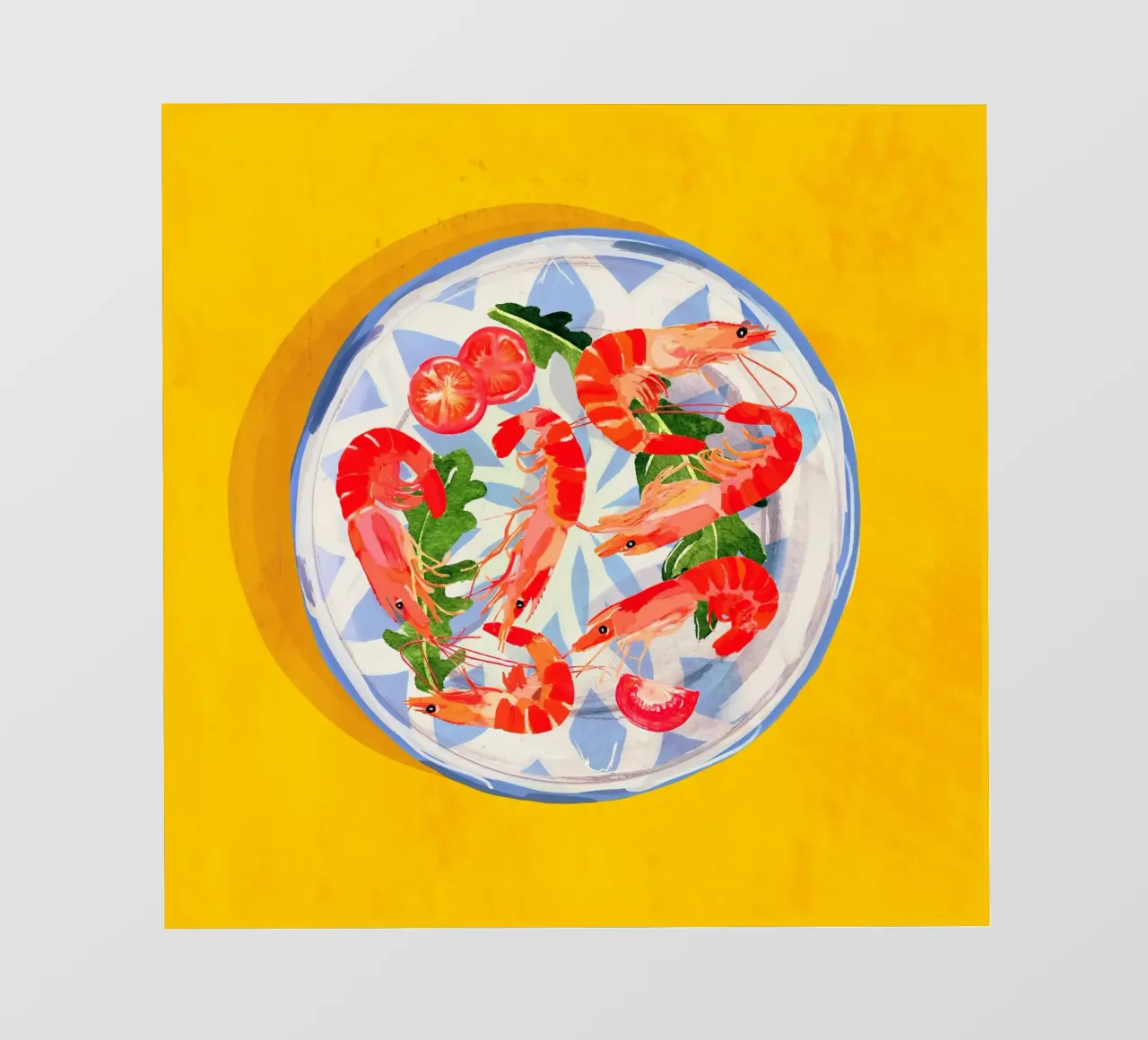 Piatto di frutti di mare 6 pellicola backlit da ThingDesign