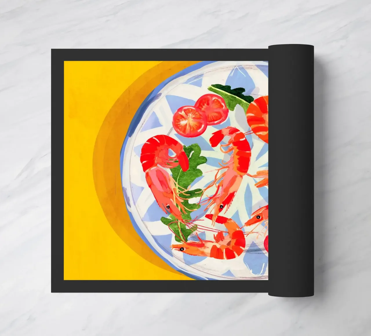 Piatto di frutti di mare 6 zerbino da ThingDesign