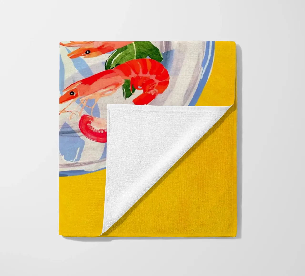 Piatto di frutti di mare 6 telo mare da ThingDesign