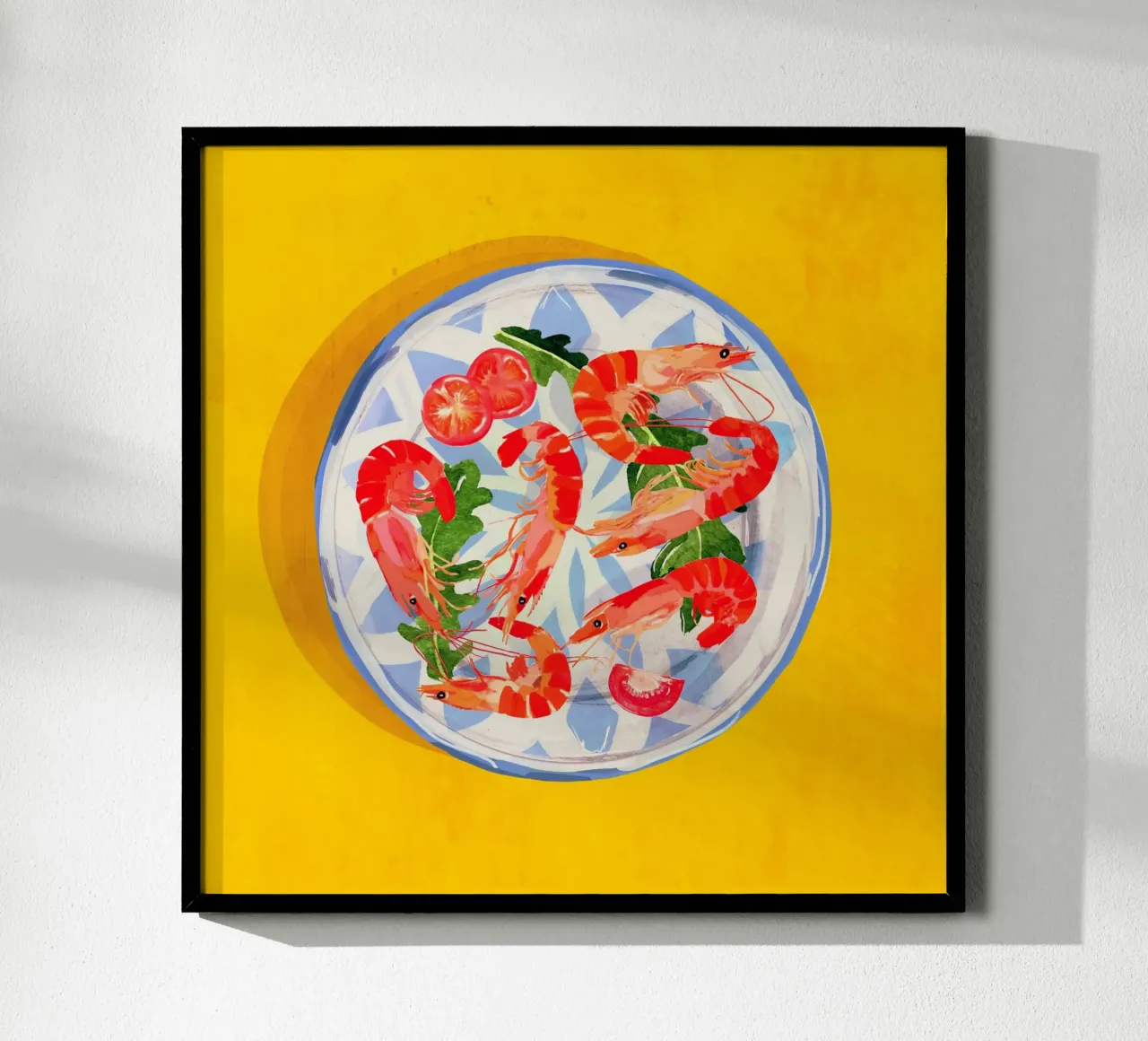 Piatto di frutti di mare 6 carta hahnemühle da ThingDesign