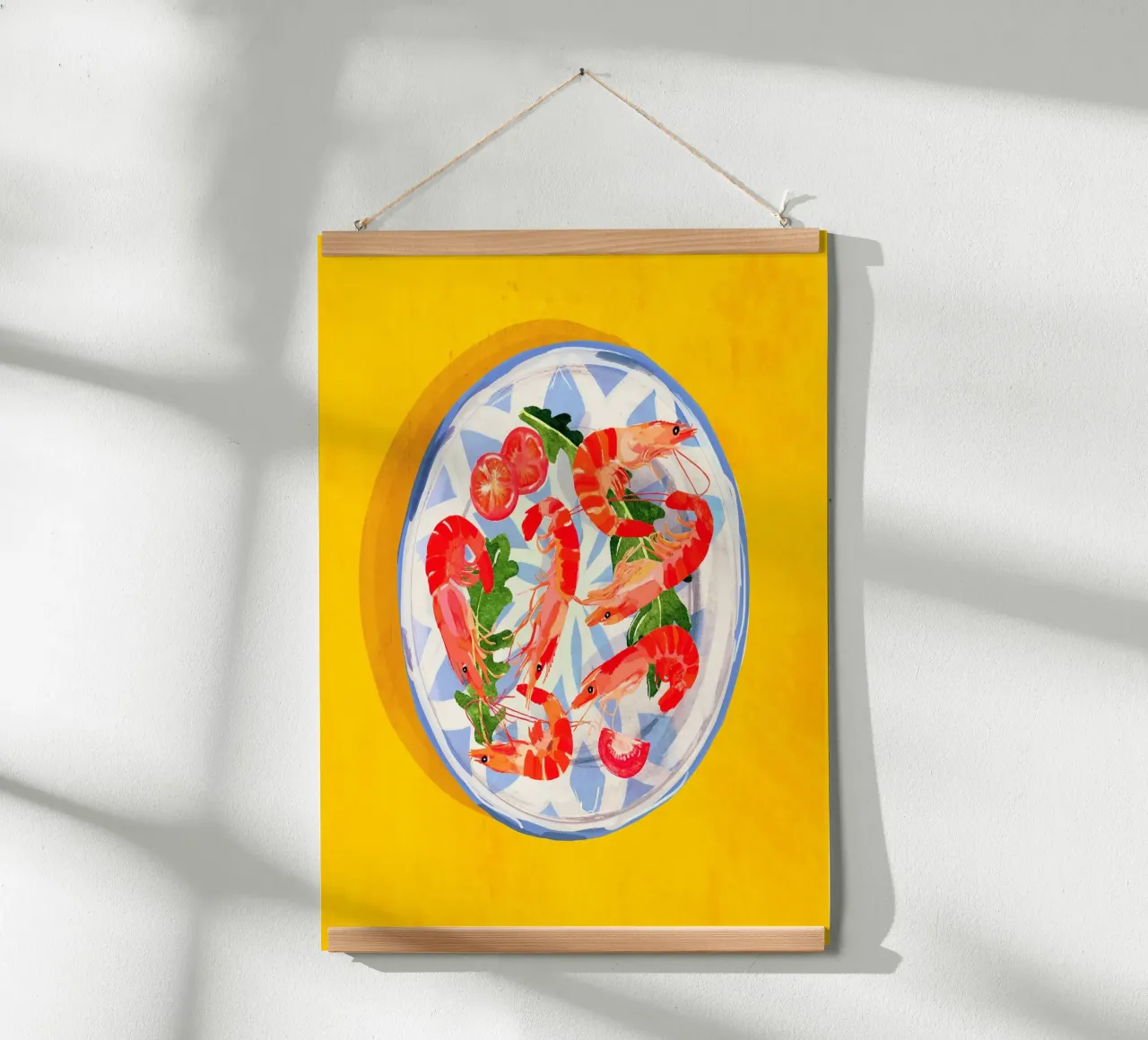 Piatto di frutti di mare 6 carta hahnemühle da ThingDesign