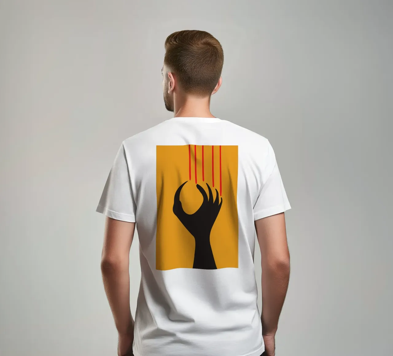 sagoma di artigli e unghie t-shirt da SADELA