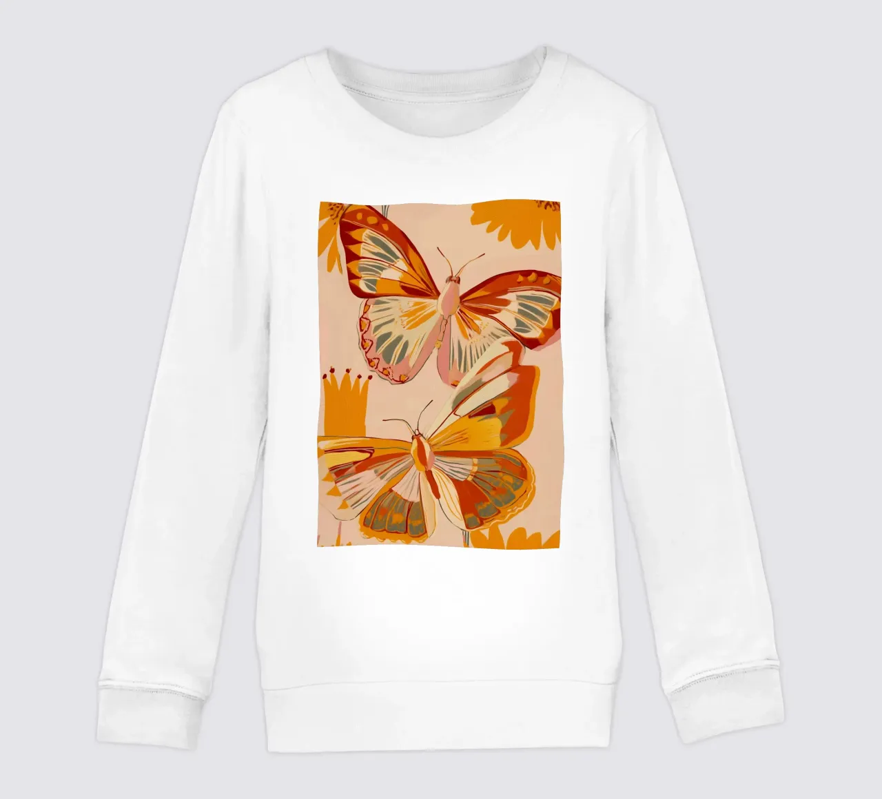 Golden Flight - Dance of the Butterflies felpa bambino da Luca