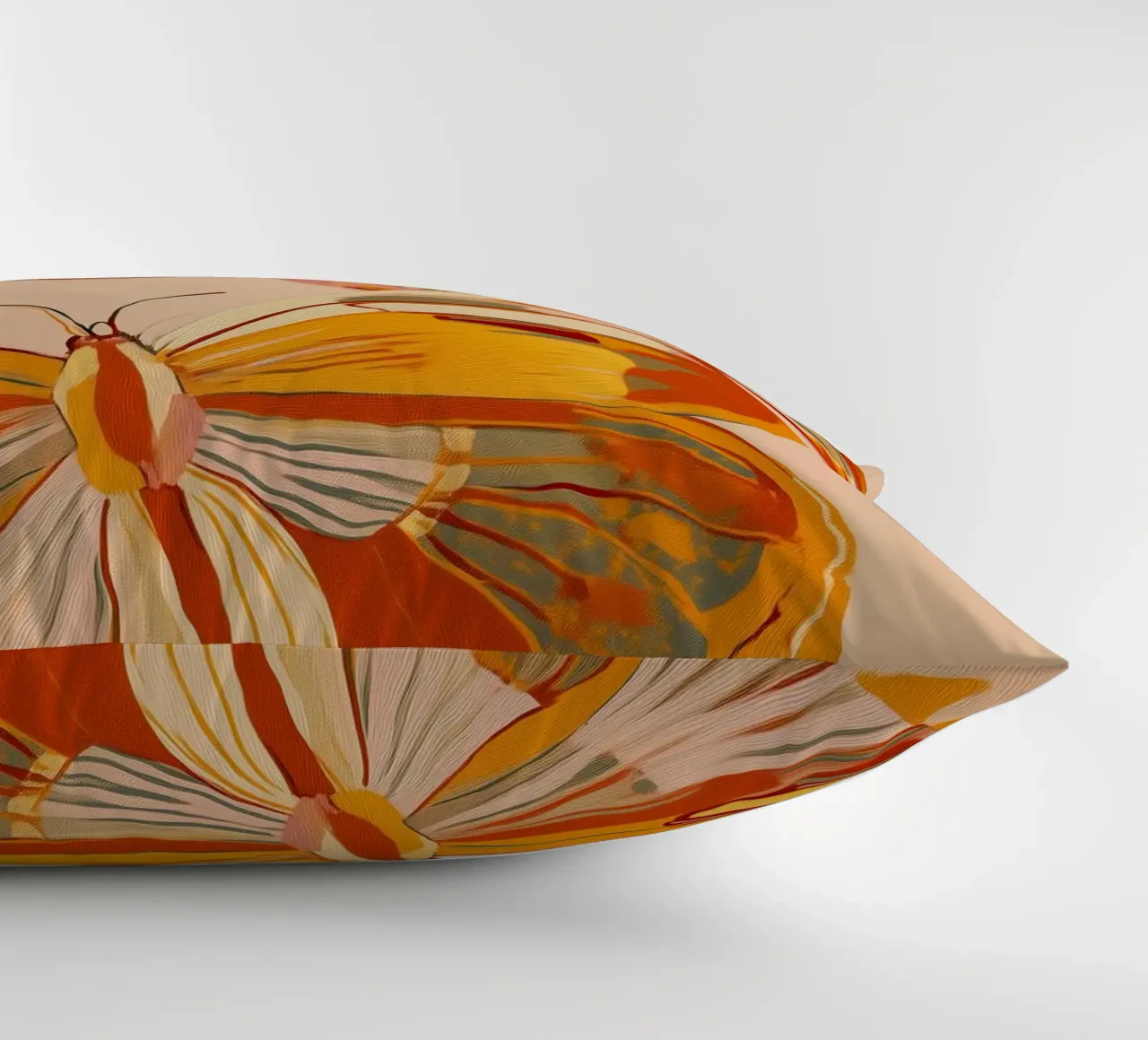 Golden Flight - Dance of the Butterflies cuscino da Luca