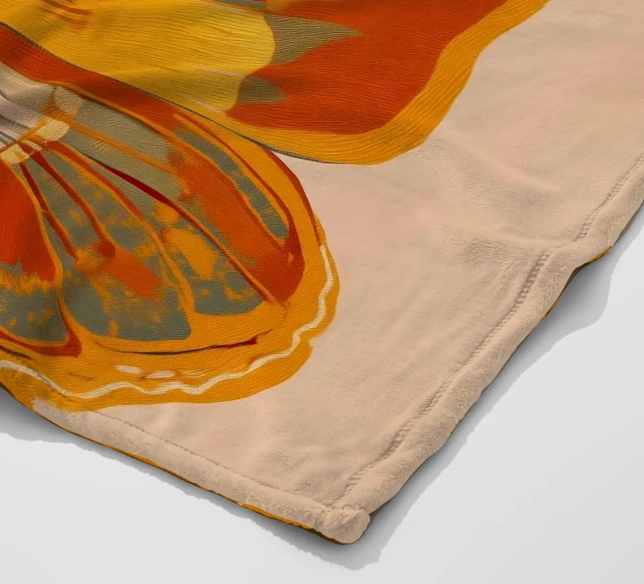 Golden Flight - Dance of the Butterflies coperta in pile da Luca