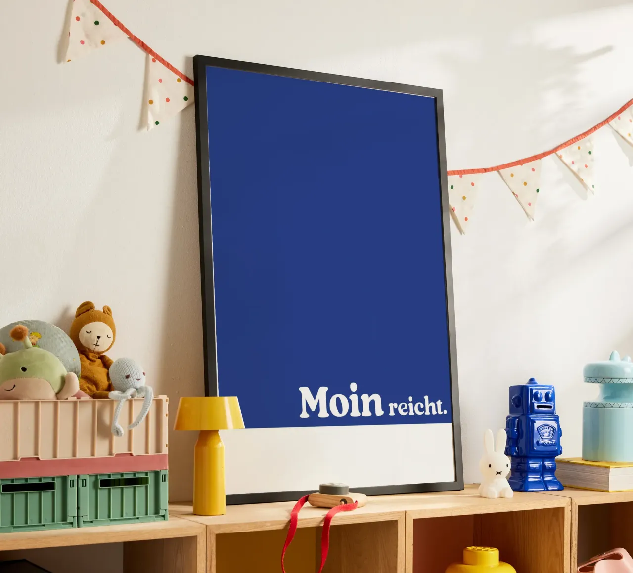 Moin reicht (Blue) hahnemühle de treechild