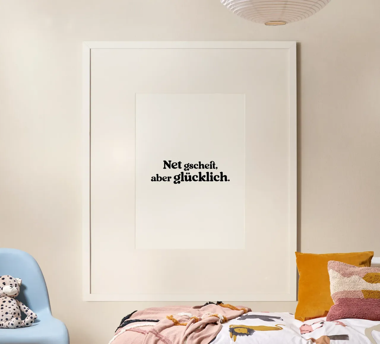 Ned gscheit aber glücklich carta hahnemühle da treechild