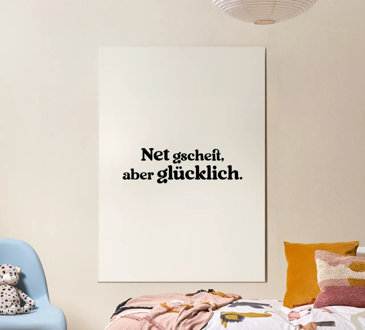 Ned gscheit aber glücklich carta hahnemühle da treechild