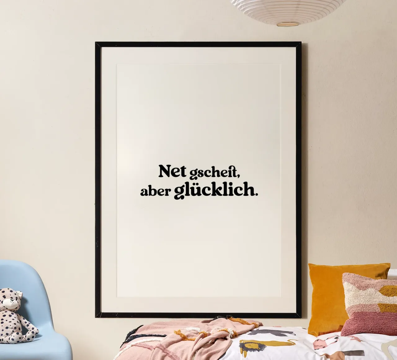 Ned gscheit aber glücklich carta hahnemühle da treechild