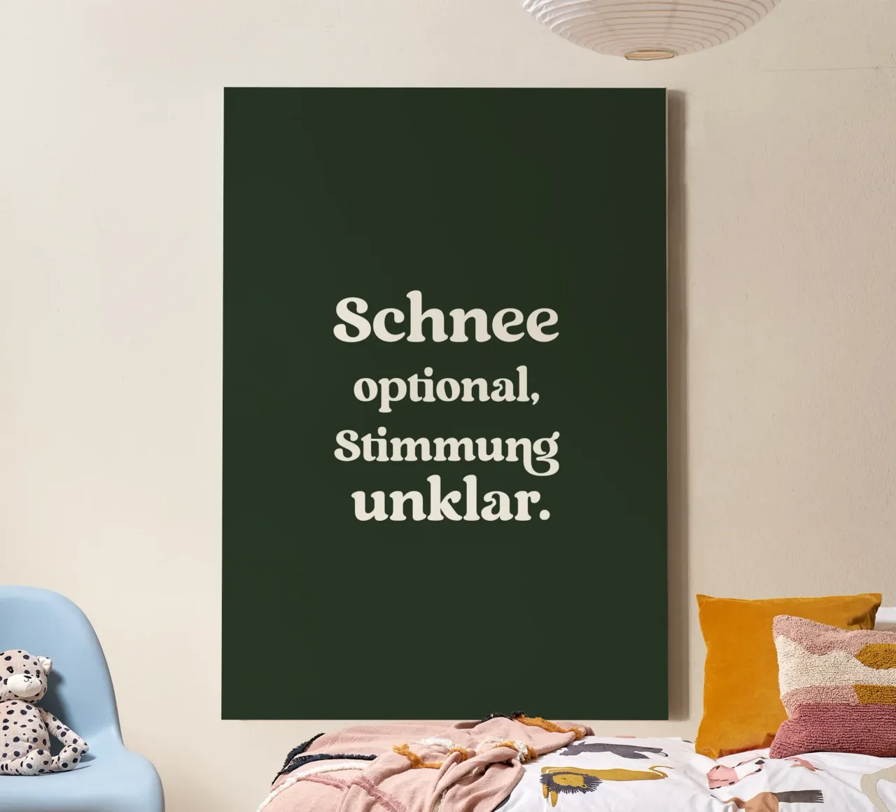 Schnee optional Stimmung unklar tela da treechild